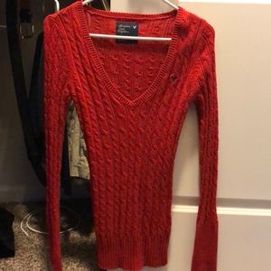 American Eagle Red Sweater